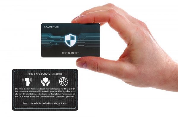 RFID Card Design with Mockup